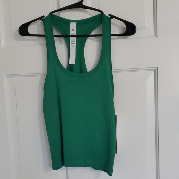 NW Lululemon Swiftly Tech Racerback Raceway Green Sz 4 Or 12 - Picture 1 of 3